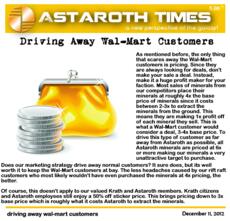 driving away wal-mart customers