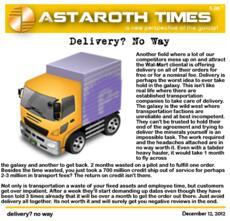 delivery? no way