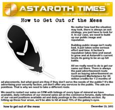 how to get out of the mess