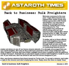 back to business: bulk freighters