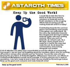 keep up the good work!