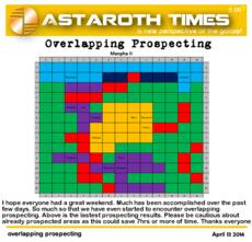 overlapping prospecting April 8 2014