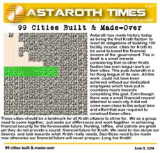 99 cities built & made-over