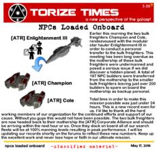 npes loaded onboard