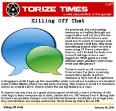killing off chat
